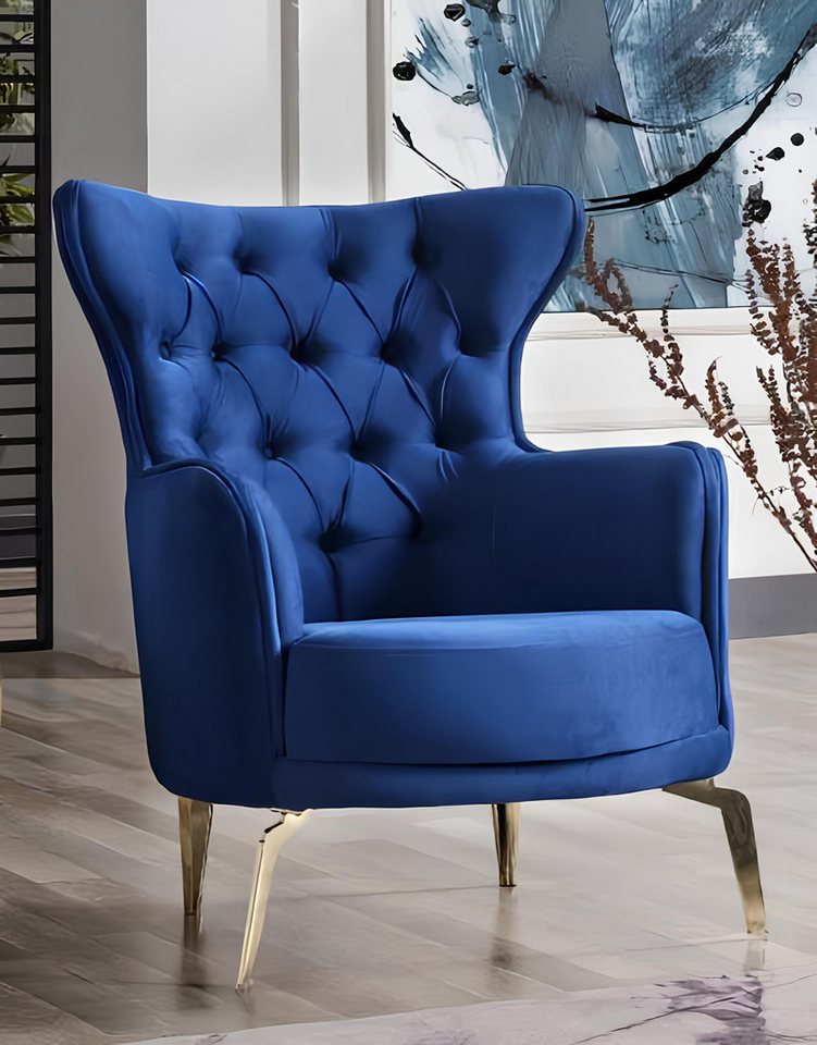 Xlmoebel Ohrensessel Hochwertiger Relaxsessel mit stilvollem Design und luxuriösem (Sessel), Hergestellt in Europa von Xlmoebel