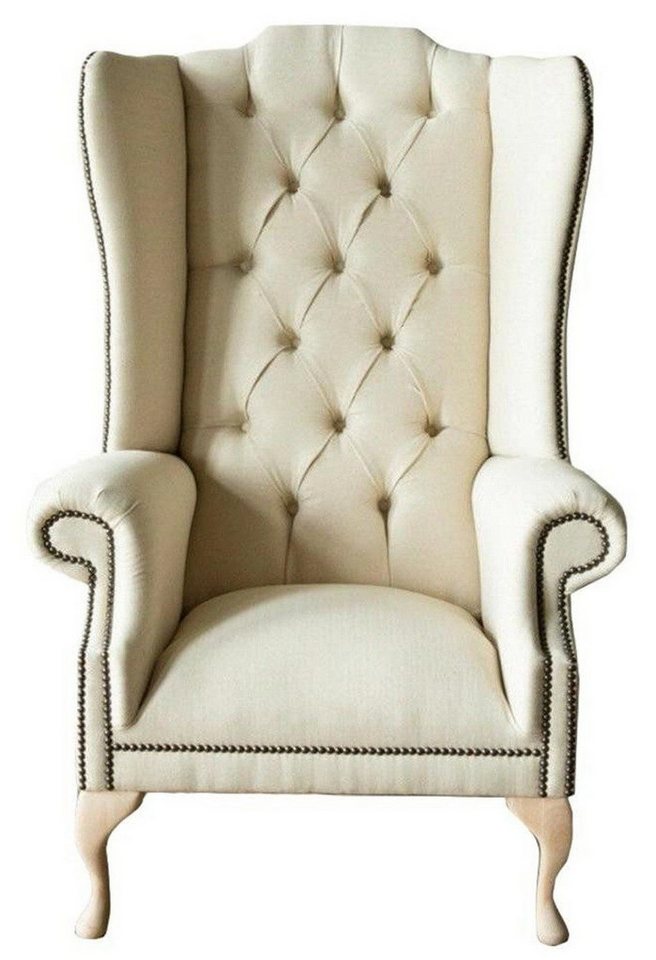 Xlmoebel Ohrensessel Klassischer Stuhl mit eleganter Polsterung Chesterfield Ohrensessel (Sessel), Hergestellt in Europa von Xlmoebel