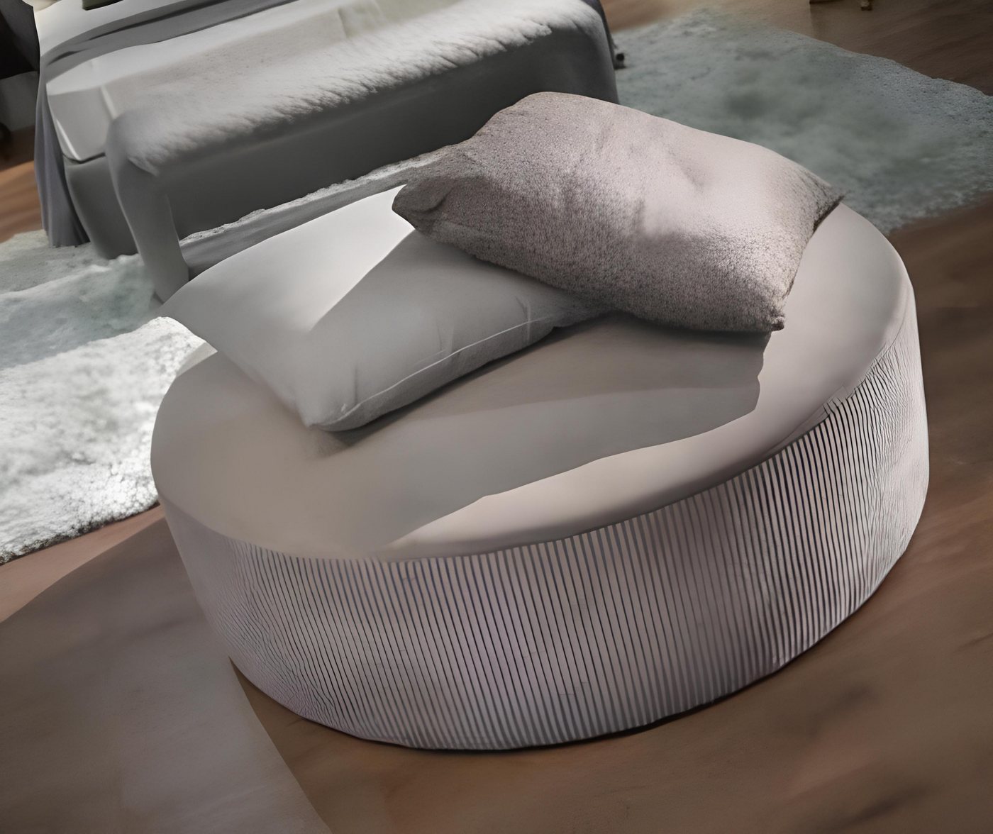 Xlmoebel Ottomane Fußstütze Sitzmöbel Sitzhocker Osmanischer Hocker Polsterhocker, Hergestellt in Italy Xlmoebel Ottomane Fußstütze Sitzmöbel Sitzhocker Osmanischer Hocker Polsterhocker, Hergestellt in Italy von Xlmoebel