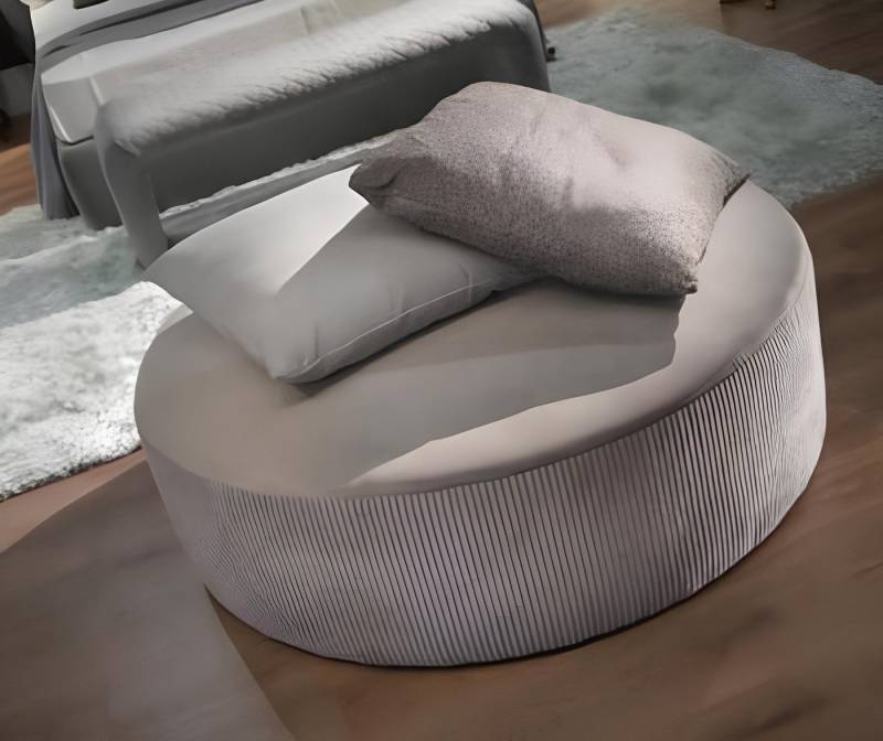 Xlmoebel Ottomane Fußstütze Sitzmöbel Sitzhocker Osmanischer Hocker Polsterhocker, Hergestellt in Italy von Xlmoebel