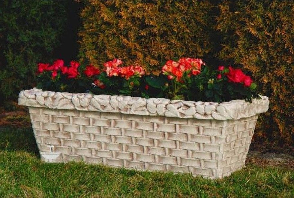 Xlmoebel Pflanzkübel Blumenkasten für den Garten als Dekoration (Artikel KORYTKO), Hergestellt in Europa von Xlmoebel