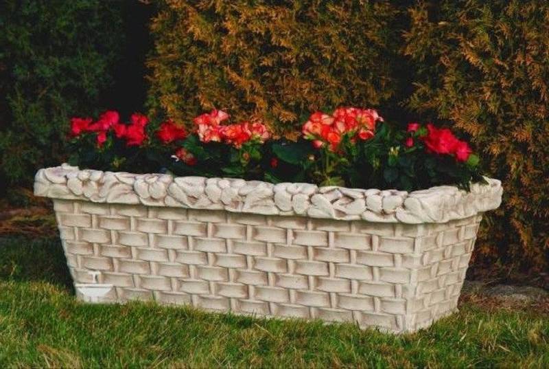 Xlmoebel Pflanzkübel Blumenkasten für den Garten als Dekoration (Artikel KORYTKO), Hergestellt in Europa von Xlmoebel