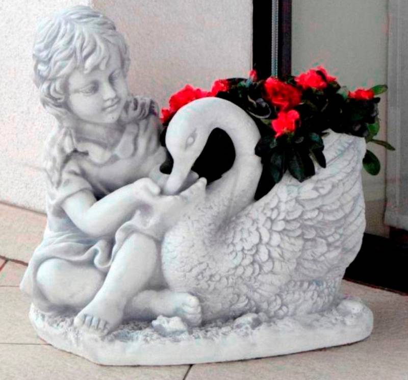 Xlmoebel Pflanzkübel Blumenkübel Pflanzgefäß Deko Figur Blumentopf Garten Vase (Artikel s101072), Hergestellt in Europa von Xlmoebel