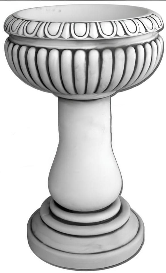 Xlmoebel Pflanzkübel Blumenkübel Pflanzgefäß Deko Figur Blumentopf Garten Vase (Artitikel s204103), Hergestellt in Europa von Xlmoebel