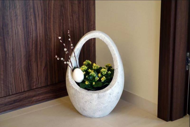 Xlmoebel Pflanzkübel Blumenkübel Pflanzgefäß Dekofigur Blumentopf Garten-Vase 204101 (Pflanzkübel), Hergestellt in Europa von Xlmoebel