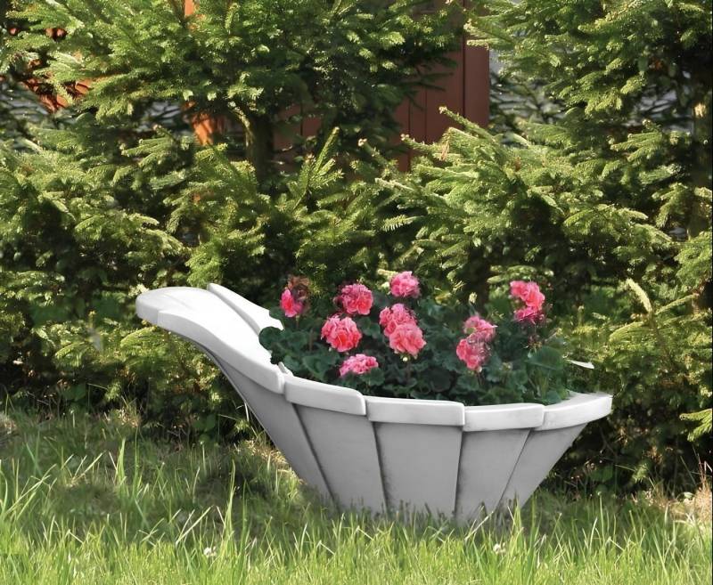 Xlmoebel Pflanzkübel Blumenkübel Pflanzgefäß Dekorationsfigur Blumentopf Garten Vase 204049 (Artikel s204049), Hergestellt in Europa von Xlmoebel