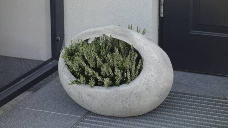 Xlmoebel Pflanzkübel Blumenkübel Pflanzgefäß Dekorative Figur Blumentopf Garten Vase 204106 (Pflanzkübel), Hergestellt in Europa von Xlmoebel