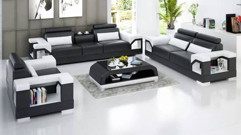 Xlmoebel Polstergarnitur 3-Sitzer-Sofaset im modernen Luxusdesign mit Polsterung - neuwertig, (Sofagarnitur 3+2+1 Sitzer), Hergestellt in Europa von Xlmoebel