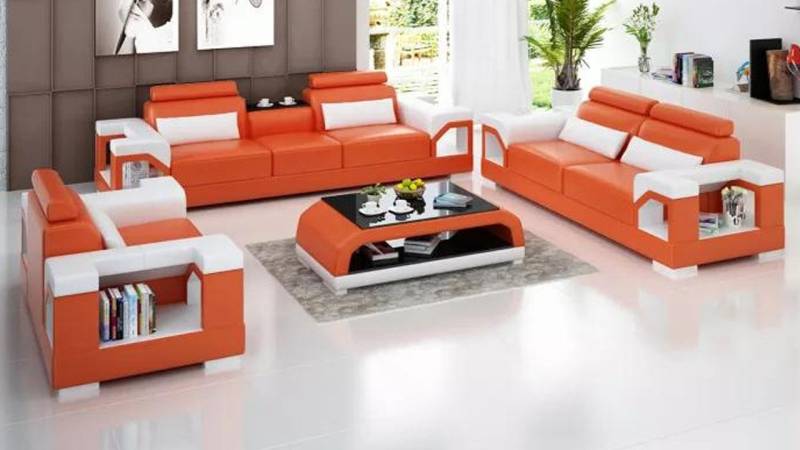 Xlmoebel Polstergarnitur 3-Sitzer-Sofaset im modernen Luxusdesign mit Polsterung - neuwertig, (Sofagarnitur 3+2+1 Sitzer), Hergestellt in Europa von Xlmoebel