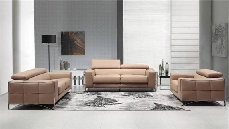 Xlmoebel Polstergarnitur Leder-Sofagarnitur 3+2 Sitze Polstersofa Set Couch, (3Sitzer + 2Sitzer 1504), Hergestellt in Europa von Xlmoebel