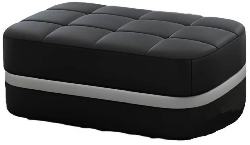 Xlmoebel Polsterhocker Gepolsterter Design-Hocker mit Ottomane und Sitzbank, Chaise-Element (Pufa FT001), Hergestellt in Europa von Xlmoebel