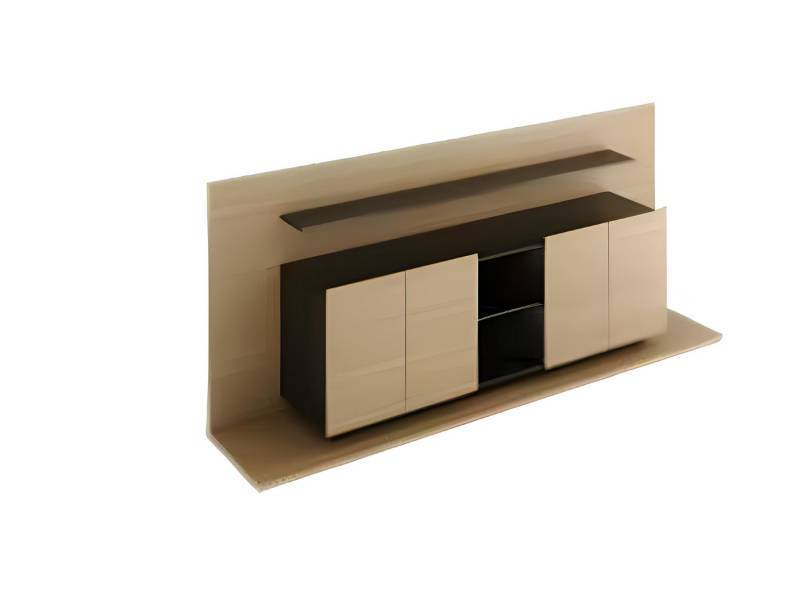 Xlmoebel Sideboard Regal-Set für Aktenordner in rechteckiger Form für das exklusive (Regaleinheit gruppe), Hergestellt in Europa von Xlmoebel