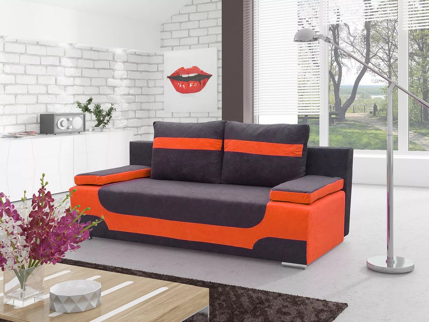 Xlmoebel Schlafsofa Multifunktion Büro Couch Schlafsofa Textil Big Sofa Couchen 3Sitzer, 1 Teile, Hergestellt in Europa Xlmoebel Schlafsofa Multifunktion Büro Couch Schlafsofa Textil Big Sofa Couchen 3Sitzer, 1 Teile, Hergestellt in Europa von Xlmoebel