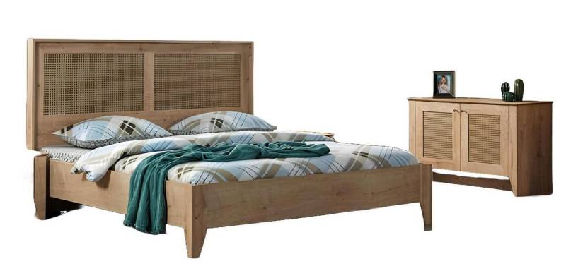 Xlmoebel Schlafzimmer-Set Komplettes Schlafzimmermöbel-Set mit Schrank, Bett, Kommode und, (Schlafzimmer-Set), Hergestellt in Europa von Xlmoebel