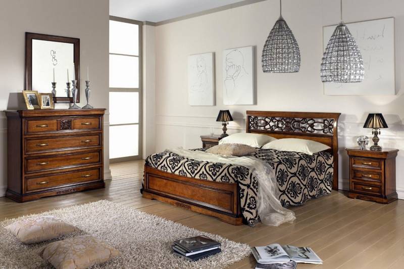 Xlmoebel Schlafzimmer-Set Schlafzimmer Bett Nachttisch Hotel Doppel Set Luxus Design, (3tlg. Schlafzimmer Set (Bett + 2x Nachttische), Hergestellt in Europa von Xlmoebel