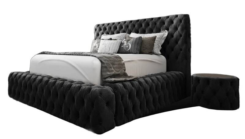 Xlmoebel Schlafzimmer-Set Schlafzimmer Set mit einem Bett und zwei Nachttischen im modernen, (Bett + 2X Nachttisch), Hergestellt in Europa von Xlmoebel
