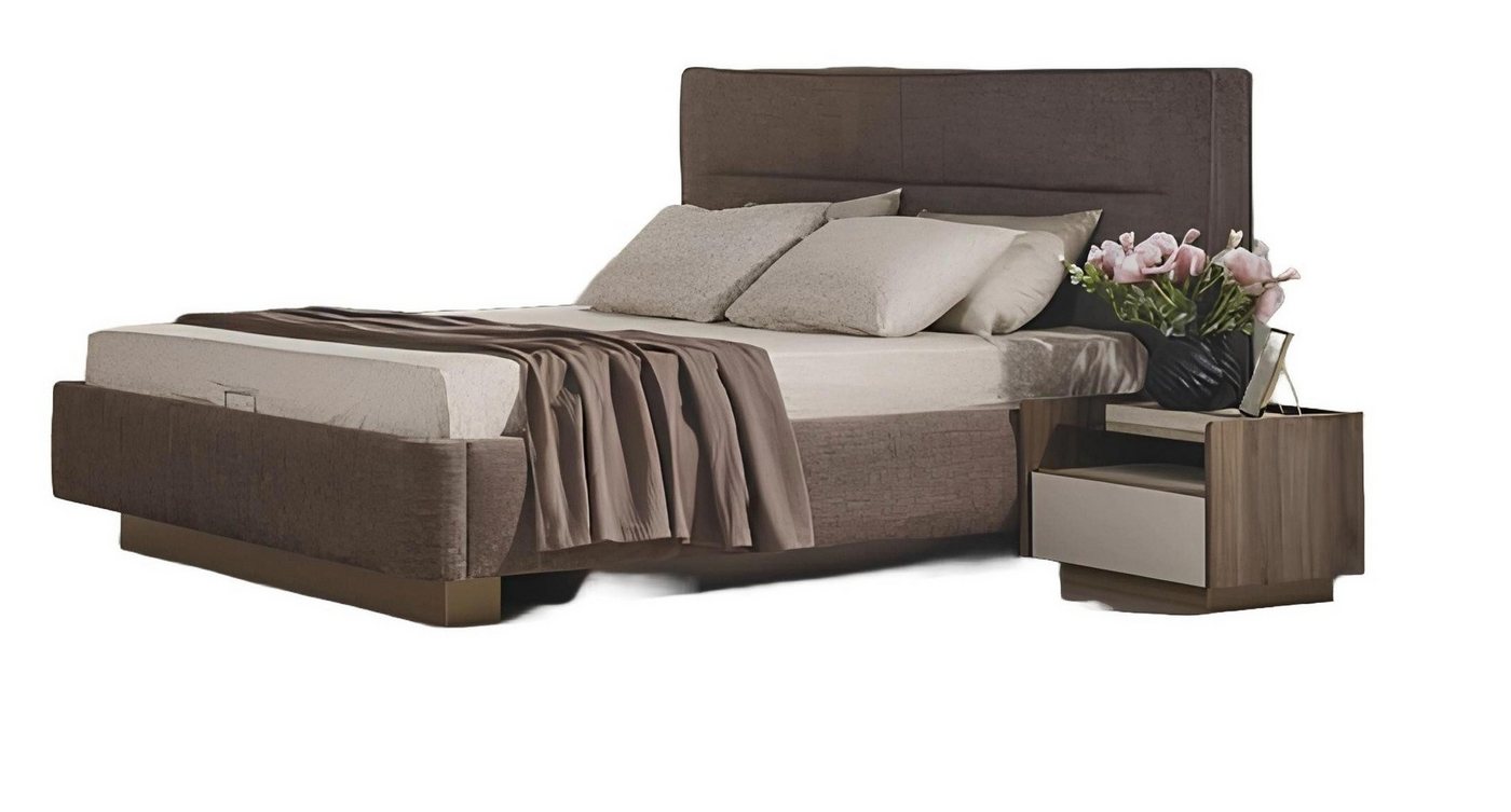 Xlmoebel Schlafzimmer-Set Schlafzimmermöbel-Set mit modernem und luxuriösem Design, (Bett + 2x Nachttische + Kleiderschrank), Hergestellt in Europa von Xlmoebel