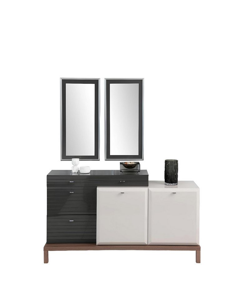 Xlmoebel Schminkschrank Designer Kosmetik Konsole in schwarz-weiß für das Schlafzimmer (1-St., Schminktisch) Hergestellt in Europa von Xlmoebel