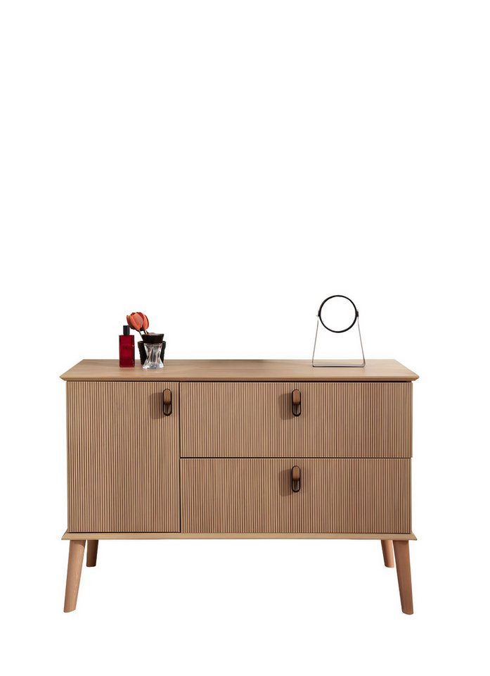 Xlmoebel Schminktisch Designer Schminktisch und Stuhl Set aus edlem Holz für das (Schminktisch), Hergestellt in Europa von Xlmoebel