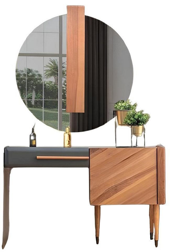Xlmoebel Schminktisch Eleganter Holz Kosmetik-Schminktisch für Designer-Schlafzimmermöbel (Schminktisch), Hergestellt in Europa von Xlmoebel