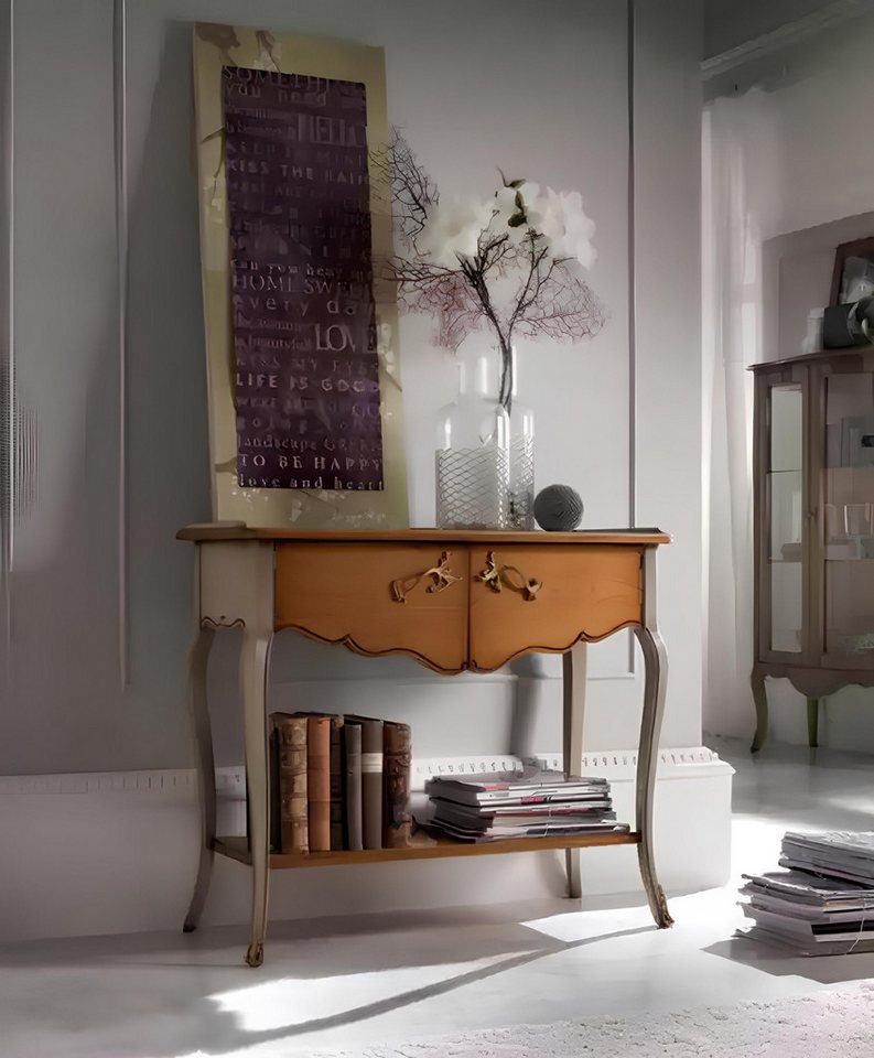 Xlmoebel Schminktisch Neu Italienisches Design Schminktisch Konsole in luxuriösem Braun (Konsole), Hergestellt in Europa von Xlmoebel