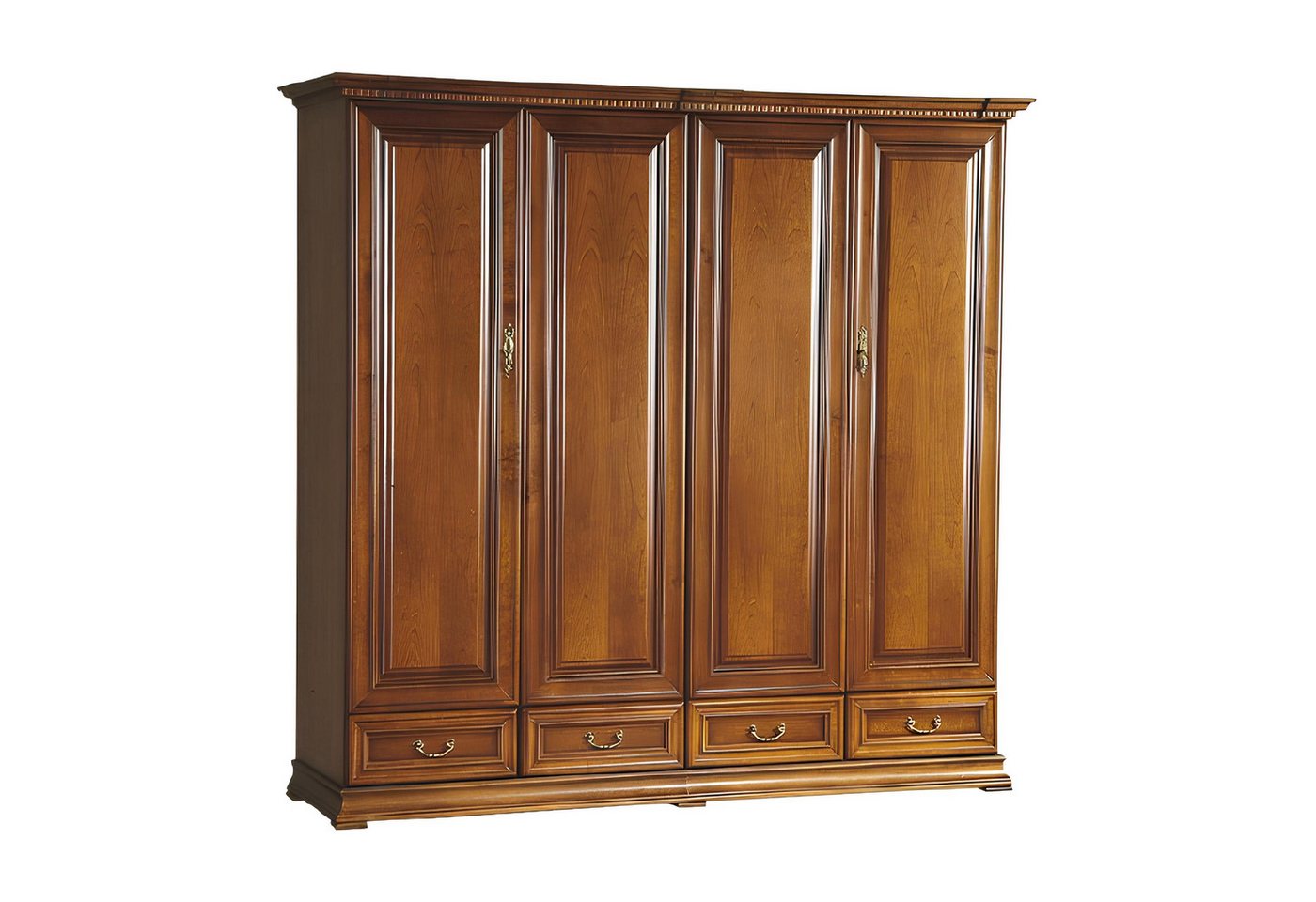 Xlmoebel Schranksystem Traditionelle Schränke Schrank Schrankwand Italienische Möbel (Klassische Schränke Schrank Schrankwand - Model R-4D) Hergestellt in Europa von Xlmoebel