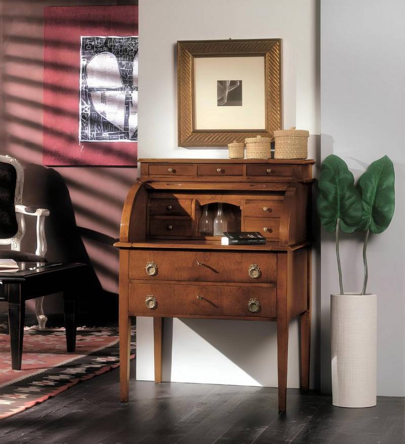 Xlmoebel Sekretär Art-Deco-Magie-Schreibtisch-Schrank für das Hausbüro (Schreibtisch), Hergestellt in Europa von Xlmoebel