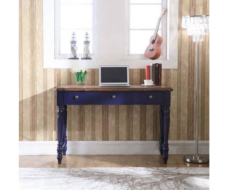 Xlmoebel Schreibtisch Büro-Schreibtisch-Stuhl-Set aus Holz in 2 Teilen aus Echtholz (2-St), Hergestellt in Europa von Xlmoebel