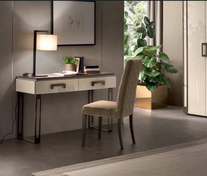 Xlmoebel Schreibtisch Designer Arbeitszimmer Set italienische Möbel Schreibtischstuhl 2tlg. (2-St., Schreibtisch + Stuhl), Hergestellt in Europa von Xlmoebel