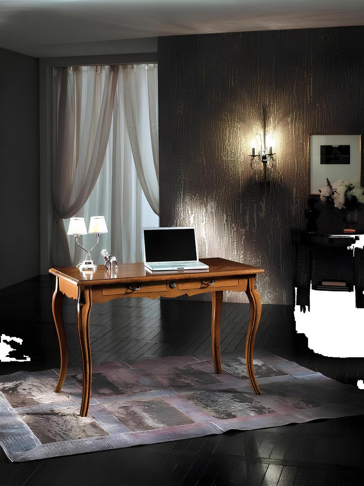 Xlmoebel Schreibtisch Echtholz Schreibtisch Italienischer Herkunft für das Büro (Schreibtisch), Hergestellt in Europa von Xlmoebel