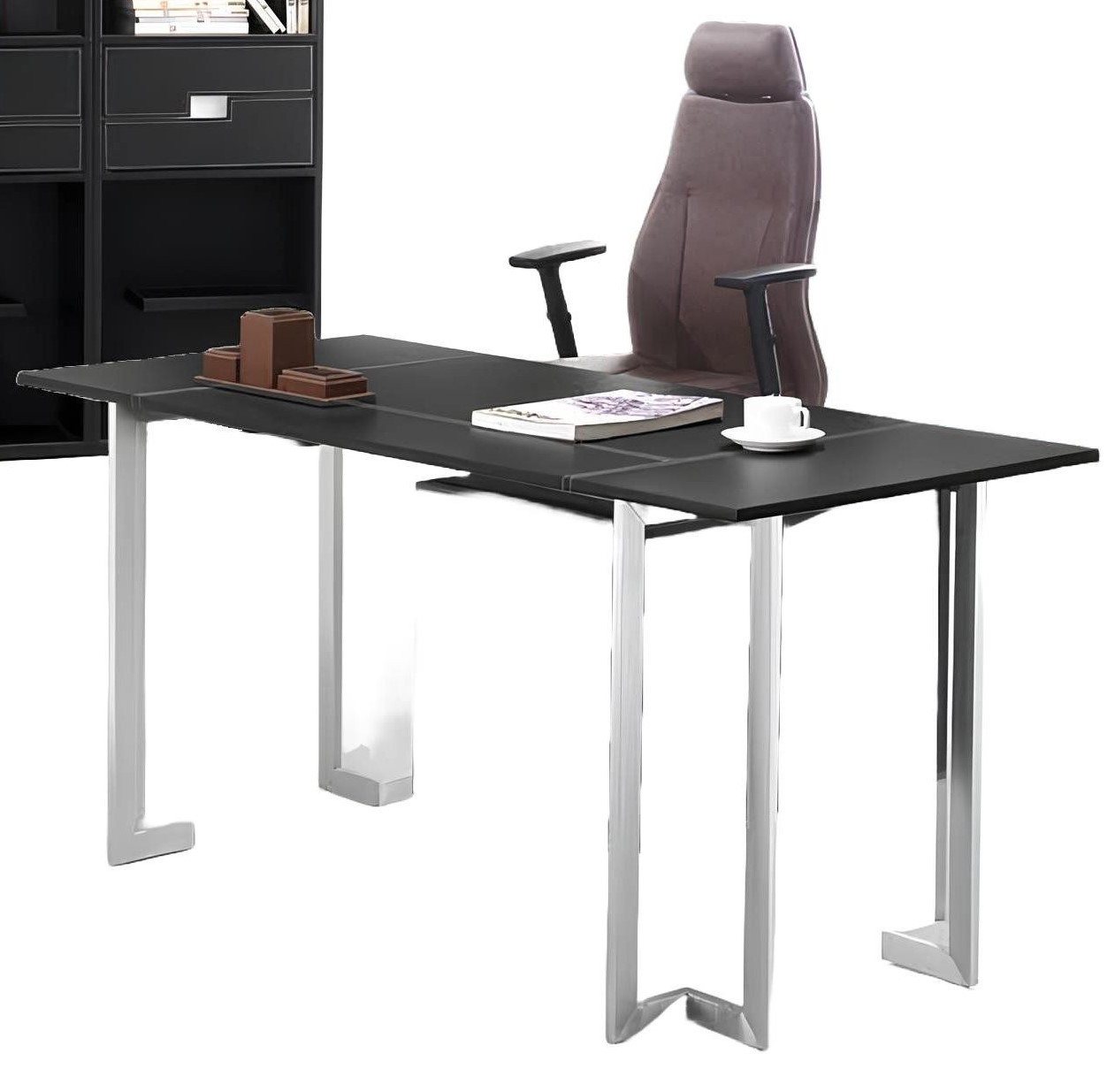 Xlmoebel Schreibtisch Eck Bürotisch für Computer Arbeitstisch Möbelstück modern (Schreibtisch), Hergestellt in Europa von Xlmoebel