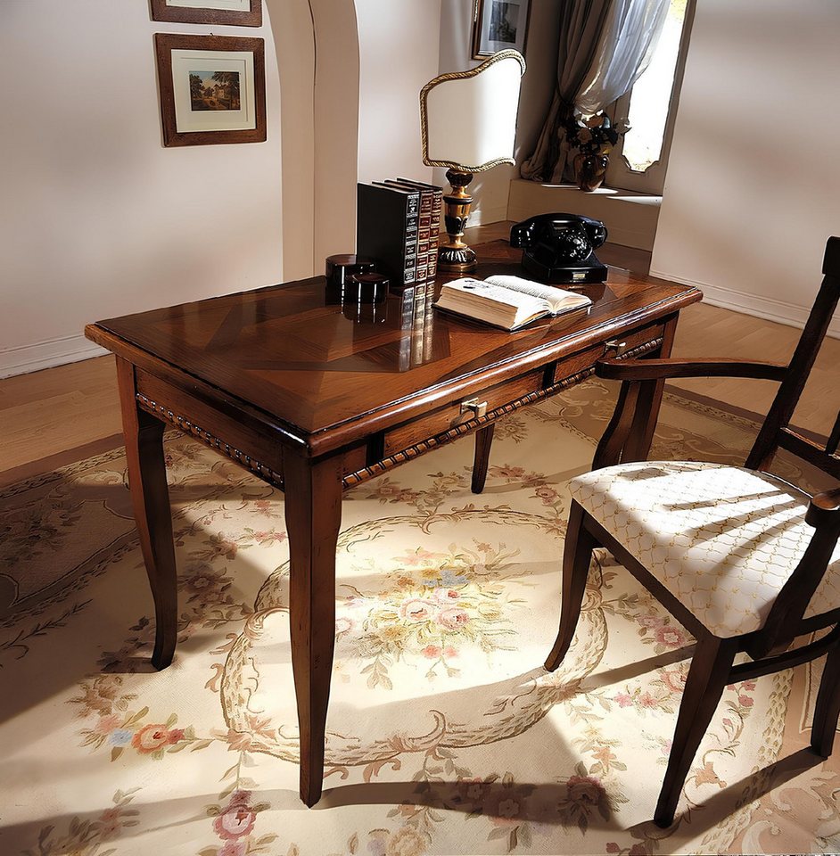 Xlmoebel Schreibtisch Italienischer Massivholz-Schreibtisch für das Büro - Sekretär Neu (Schreibtisch), Hergestellt in Europa von Xlmoebel