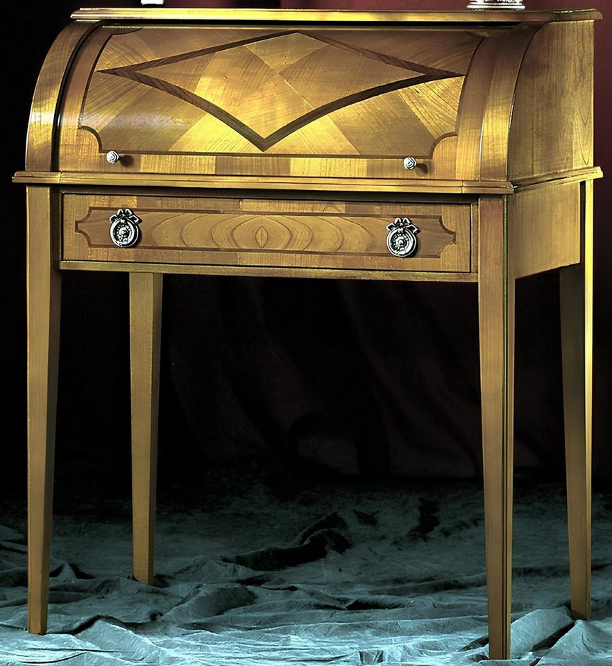 Xlmoebel Sekretär Italienischer Massivholz-Schreibtisch für das Büro - neuwertiger (Sekretaer Tisch), Hergestellt in Italy von Xlmoebel