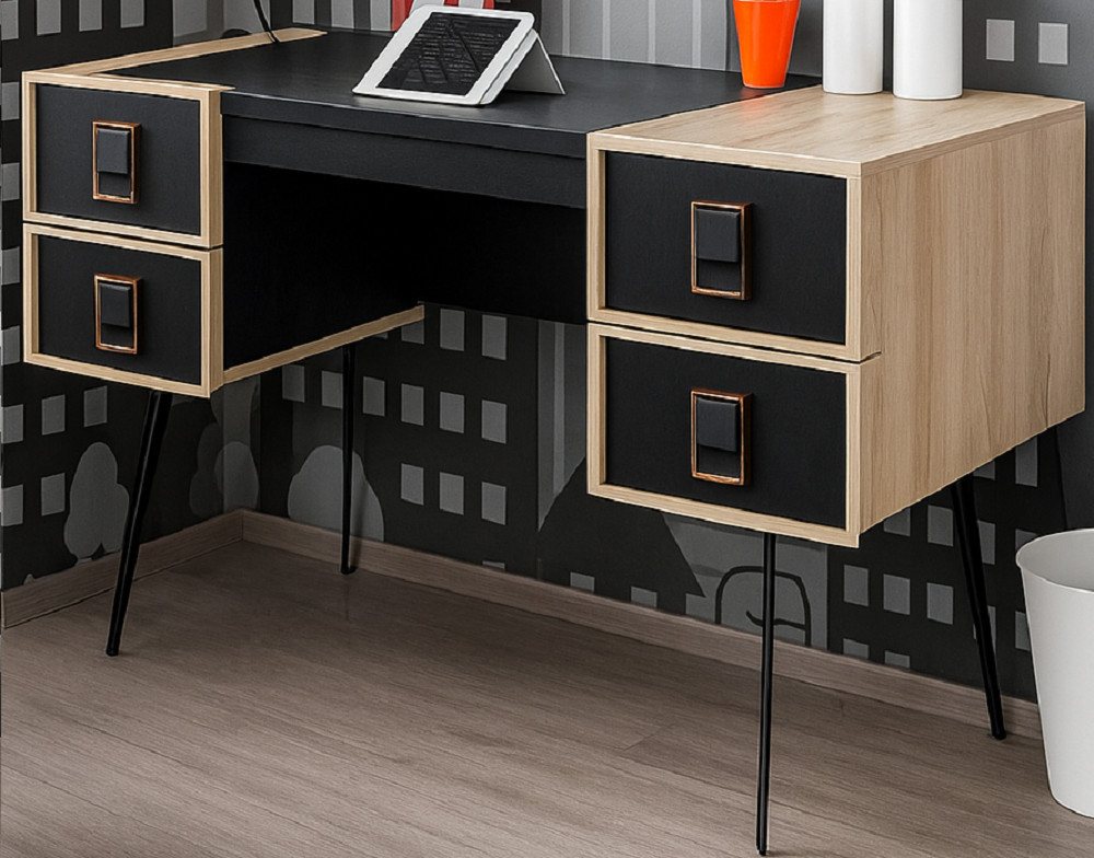 Xlmoebel Kinderschreibtisch Neue Holz-Schreibtisch- und Computertisch-Möbel für Jugendzimmer (Schreibtisch), Hergestellt in Europa von Xlmoebel