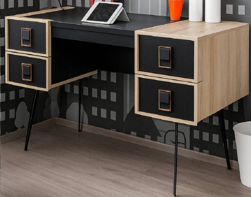 Xlmoebel Kinderschreibtisch Neue Holz-Schreibtisch- und Computertisch-Möbel für Jugendzimmer (Schreibtisch), Hergestellt in Europa von Xlmoebel