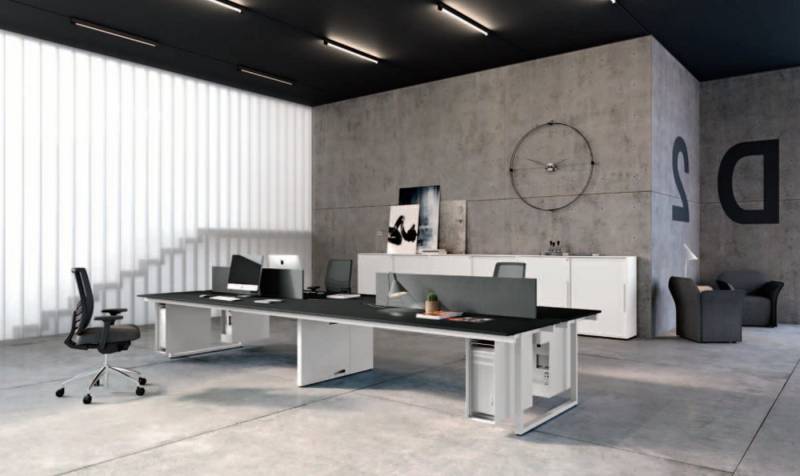 Xlmoebel Schreibtisch Neuer Büro-Schreibtisch mit Computertisch und Laptoptisch. (1-St., Schreibtisch), Hergestellt in Europa von Xlmoebel
