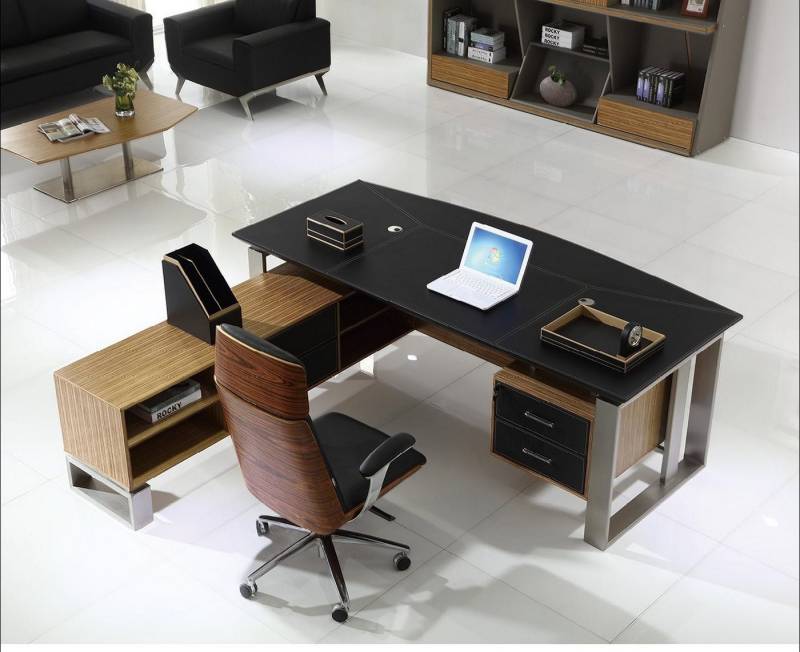 Xlmoebel Eckschreibtisch Neuer Schreibtisch für das Büro des Designers oder Chefs in Kanzlei (Eckschreibtisch), Hergestellt in Europa von Xlmoebel