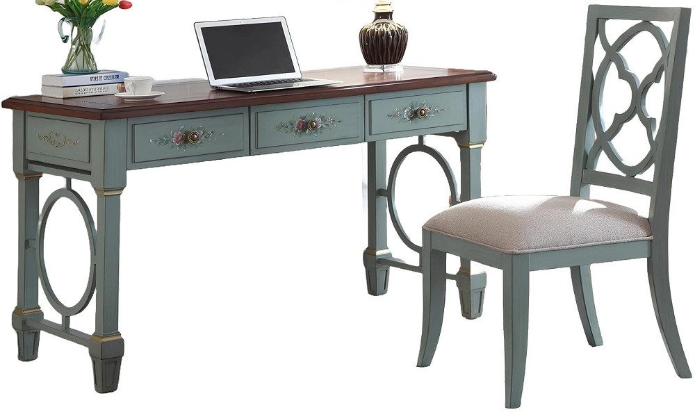 Xlmoebel Sekretär Schreibtisch Büroausstattung mit Holzregalen Bürotisch Esstisch, Hergestellt in Europa von Xlmoebel