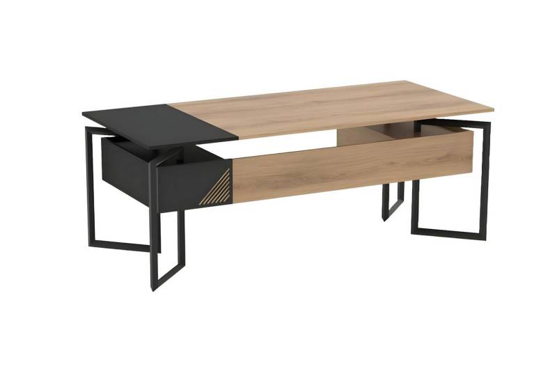 Xlmoebel Schreibtisch Schreibtisch mit 2 Schubladen für das Büro oder Arbeitszimmer (1-St., Schreibtisch), Hergestellt in Europa von Xlmoebel