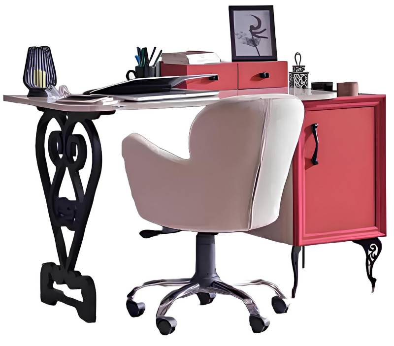 Xlmoebel Schreibtisch Sekretär aus Holz für Computer - Moderner Bürotisch (Schreibtisch), Hergestellt in Europa von Xlmoebel