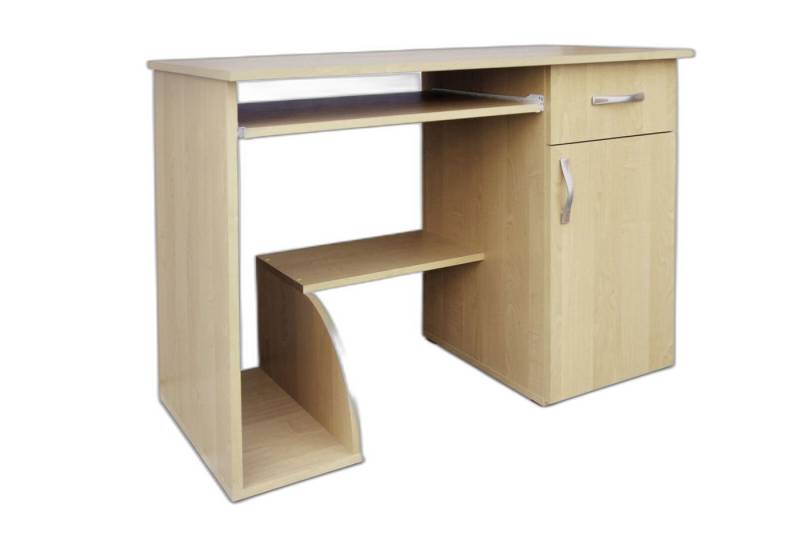 Xlmoebel Schreibtisch Wohnzimmer Tisch Schreibtisch Computertisch Büro Tisch Office (1-St., Schreibtisch), Hergestellt in Europa von Xlmoebel