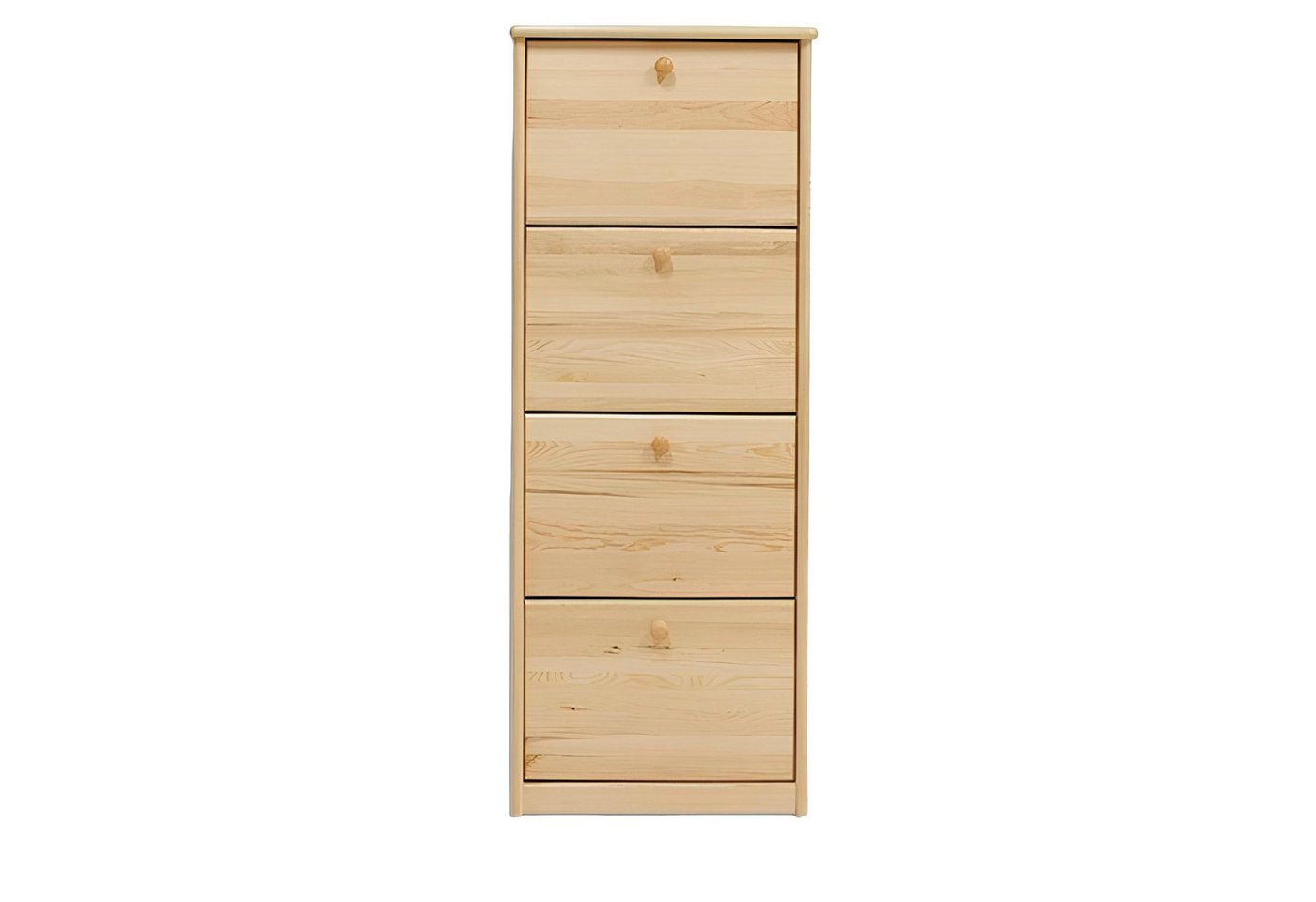 Xlmoebel Schuhschrank Echtholz Schuhkommode mit Fächern und Schuhregal - Massivholz (1-St., Schuhschrank) Hergestellt in Europa von Xlmoebel