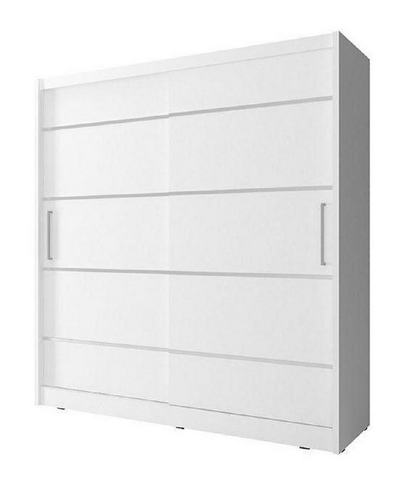 Xlmoebel Schwebetürenschrank Hoher Garderobenschrank mit Mehrzweckregalen (Schrank) Hergestellt in Europa von Xlmoebel
