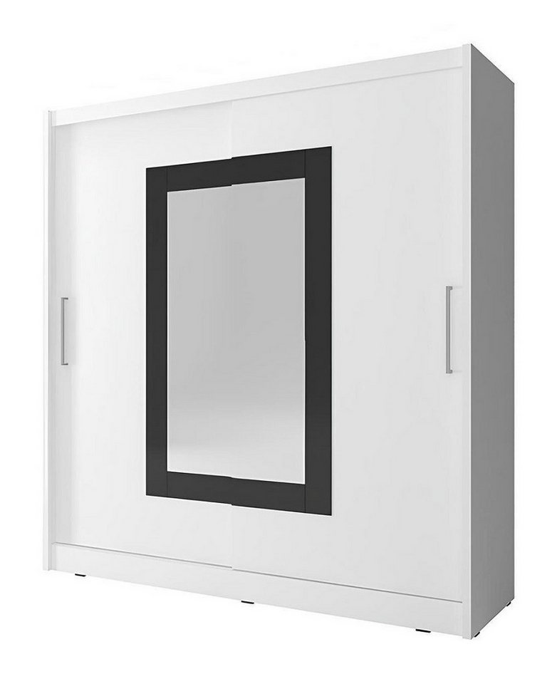 Xlmoebel Schwebetürenschrank Vielseitiges Regal-Schrank-System 200cm Garderobenschrank Aufbewahrung (Kleiderschrank) Hergestellt in Europa von Xlmoebel