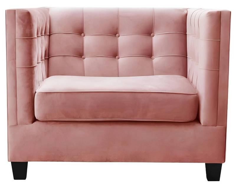 Xlmoebel Chesterfield-Sessel 4er-Set Lounge-Polstersessel für Wohnzimmer, Restaurant und Club (4x Sessel), Hergestellt in Europa von Xlmoebel
