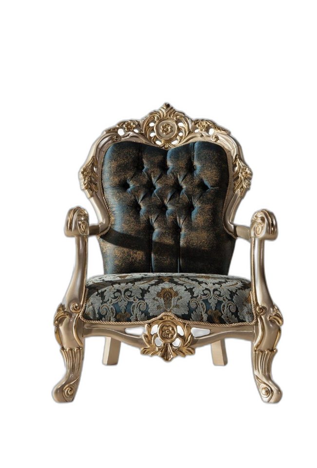 Xlmoebel Sessel Barock Sessel Chesterfield Ohrensessel Klassischer Einsitzer, Hergestellt in Europa Xlmoebel Sessel Barock Sessel Chesterfield Ohrensessel Klassischer Einsitzer, Hergestellt in Europa von Xlmoebel