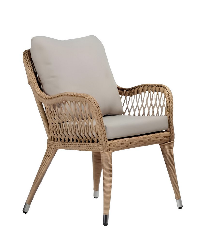 Xlmoebel Gartensessel Brauner Rattan-Sessel mit hochwertigem Design für entspanntes Sitzen (1-St., Sessel), Hergestellt in Europa von Xlmoebel