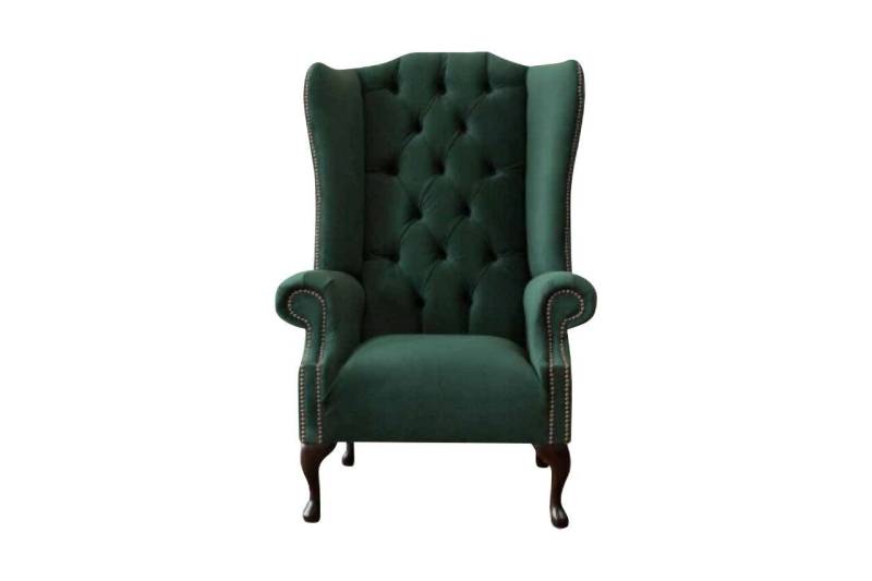 Xlmoebel Sessel Chesterfield Design Sessel Polster Luxus Textil Ohrensessel Neu (Ohrensessel), Hergestellt in Europa von Xlmoebel