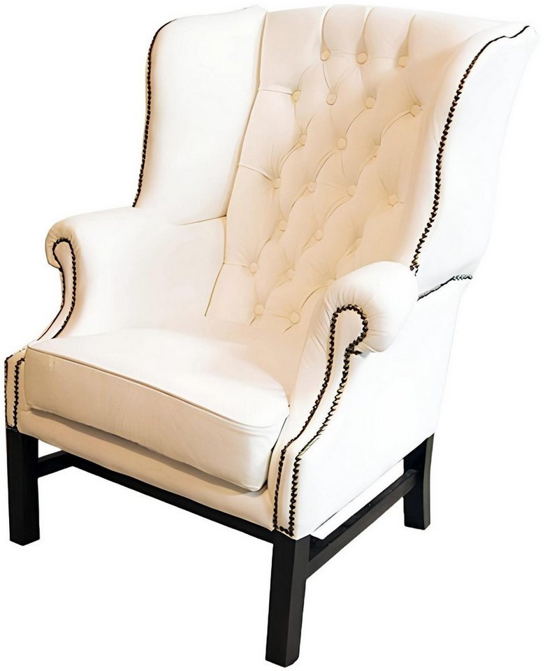 Xlmoebel Ohrensessel Chesterfield Ohrensessel Sitzmöbel Sofa Entspannung Polster (OHRENSESSEL CHESTERFIELD KINGS II), Hergestellt in Europa von Xlmoebel