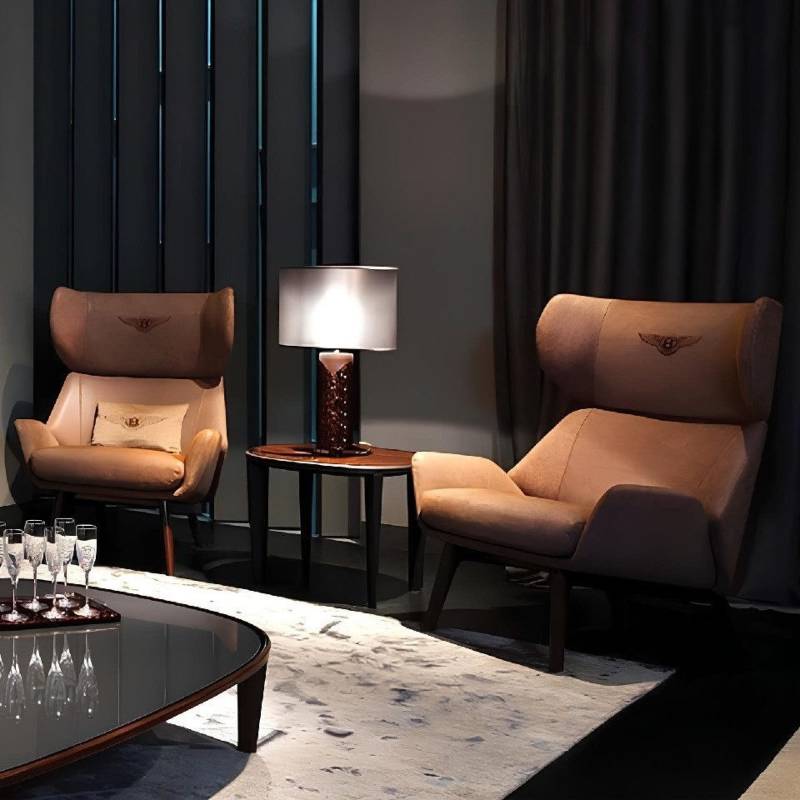 Xlmoebel Sessel Club Lounge Ohrensessel - Designer Möbel für entspanntes Fernsehen - (1-St., Sessel), Hergestellt in Europa von Xlmoebel